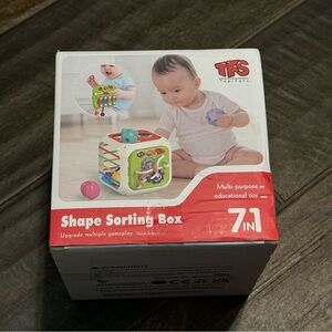 NIB TFS 7in1 Shape Sorting Block